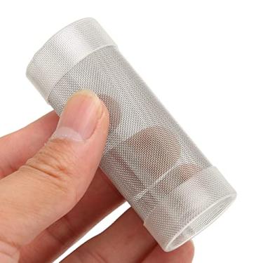 Imagem de Generic Filtro do Filtro da Entrada do Tanque de Peixes das Aberturas, Material de Aço Inoxidável, Aquário Mantém o Camarão Seguro, 1pc (M)