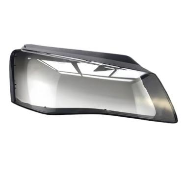 Imagem de Compatível com audi a8 d4 2011 2012 2013 faróis do carro lente capa farol lâmpada de vidro escudo abajur transparente acessórios carros(Right)
