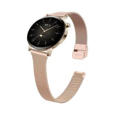 Imagem de Pulseira De Metal Em Aço Inoxidável Para Huawei Watch GT5 GT4 46mm 41m