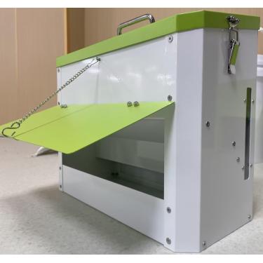 Imagem de Alimentador automático de galinha pendurado 10 kg, capacidade sem desperdício, gravidade, cocho de alimentação para galinhas, galos, patos e galinheiros de ganso