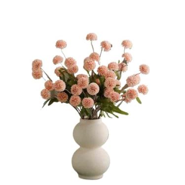Imagem de KEG801302 Flores falsas, vários ramos, simulação de dente-de-leão, arranjo de flores falsas, casa, sala de estar, decoração de sala de estar
