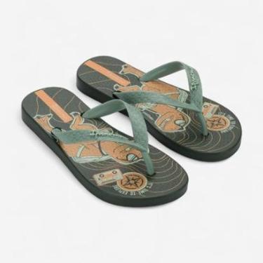 Imagem de Chinelo Ipanema Fantasia Infantil Dinossauro Verde-Masculino