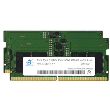 Imagem de Adamanta 16 GB (2 x 8 GB) Compatível com HP Zbook Firefly 14 G10, 14 G10 A, 16 G10 Mobile Workstation DDR5 5600MHz PC5-44800 SODIMM 1Rx16 CL46 1.1v 262 pinos Notebook Memória RAM Upgrade
