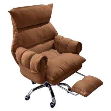 Imagem de Cadeira macia para jogos, cadeira reclinável ergonômica, cadeiras de escritório, sofá preguiçoso para quarto, cadeiras de mesa de escritório em casa, cadeira de computador, encosto poltrona reclinável