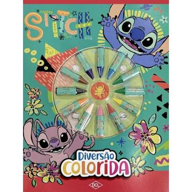 Imagem de Livro - DISNEY - CORES - STITCH__