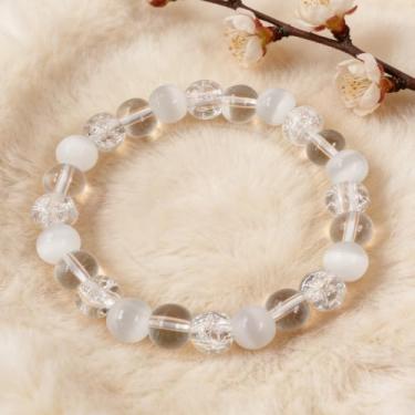 Imagem de Pulseiras elásticas para mulheres, homens, olho de tigre natural, lápis-lazúli, contas de cristal, pulseiras elásticas para alegria, felicidade, prazer, joias empilháveis para homens, pulseiras