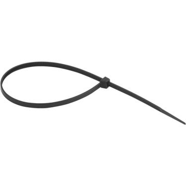 Imagem de Abraçadeira De Nylon, Preta, 200 Mm X 2,5 Mm, Com 100 Peças, Nove54 Ostenvonder