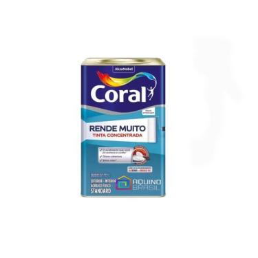 Imagem de Tinta Acrílica Rende Muito Fosca Coral 16l Cores, Suco de goiaba