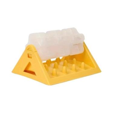 Imagem de Brinquedo Interativo Durável Para Cães: Dispensador De Ração Com Quebr