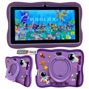Imagem de Tablet Infantil Para Jogar o Jogo Roblox 7pol 6ram 128gb Wi-fi 5g COR: