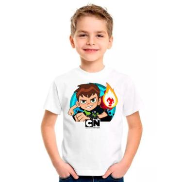 Imagem de Camiseta Desenho BEN10 Moda Infantil Roupa Criança 02 - DESIGN CAMISET