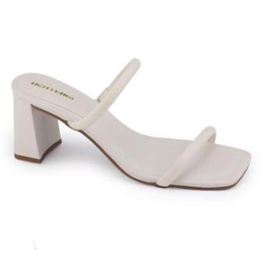 Imagem de Tamanco Bottero 342801 Couro BOTLILAH Sum Burnish Off White-Feminino