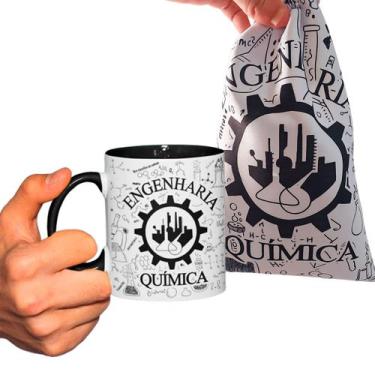 Imagem de Caneca Engenheiro Engenharia Química com Saquinho - Elicomics