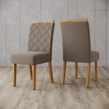 Imagem de Conjunto 2 Cadeiras Estofadas Bella Henn