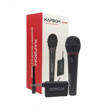 Imagem de Microfone Sem Fio Wireless Profissional