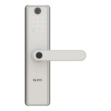 Imagem de Fechadura Digital Embutir Biometria Senha Chave - Elsys