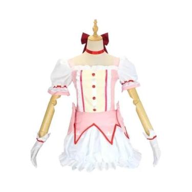 Imagem de Fantasia Completa Homura Akemi Madoka Magica Puella Magi Cosplay - Uni