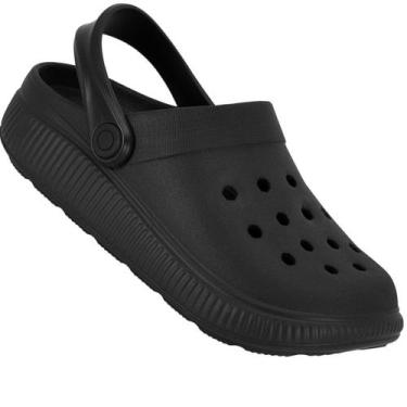 Imagem de Sandalia Babuche Infantil Molekinho 2874.100 Meninos, Preto, 33 /34