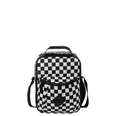 Imagem de Lancheira Pocket Sestini Lunch Colorido - Xadrez, Colorido