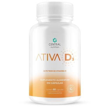 Imagem de Ativa D3 - 60 Cápsulas Gastrorresistentes - Central Nutrition-Masculino