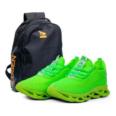 Imagem de Tênis Feminino Casual Para Academia Confortável Leve Mochila Escolar T