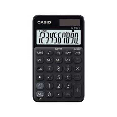 Imagem de Calculadora De Bolso Casio Sl-310uc 10 Dígitos Preta