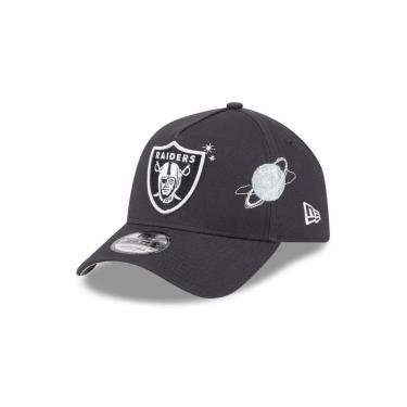 Imagem de BONE NEW ERA 9FORTY A-FRAME LAS VEGAS RAIDERS NFL PLANETS-Masculino