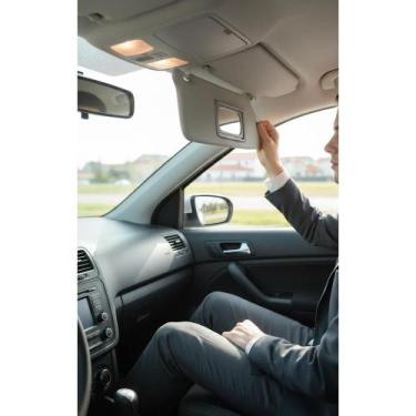 Imagem de Quebra Sol Gol Parati Saveiro G2 G3 G4 95-14 Cinza Espelhado - Congrat