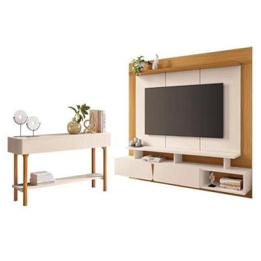 Imagem de Home Suspenso Zenith Off White Cinamomo Com Aparador Fiero Off White -