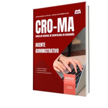 Imagem de Apostila CRO-MA - Agente Administrativo - Apostilas Opção