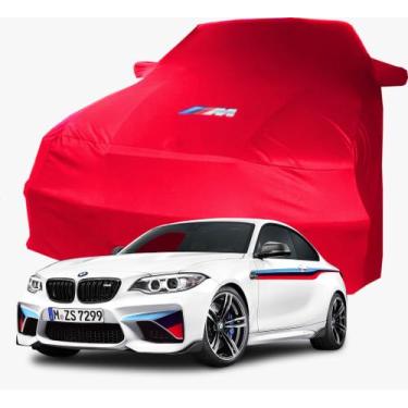 Imagem de Capa de Carro de tecido Lycra Premium Série M - Cadilhe Capas., Vermel
