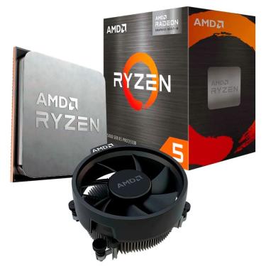 Imagem de Processador AMD Ryzen 5 5600GT, 3.6GHz (Max Boost 4.6GHz), Cache 19MB, AM4, Radeon Graphics - 100-100001488BOX