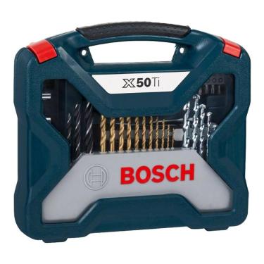 Imagem de Jogo de Bits e Brocas Bosch X-line, 50 Peças