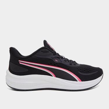 Imagem de Tênis Puma Skyrocket Lite 2 Feminino, Preto, Roxo, 34