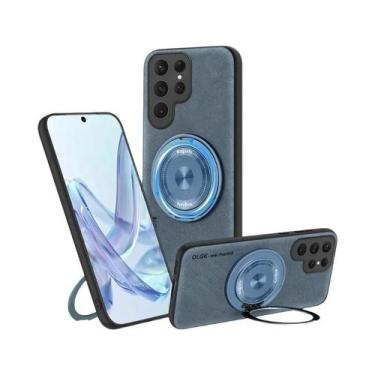 Imagem de 360 graus Capa De Couro Rotativa Para Telefone Samsung S25 Ultra S23 S