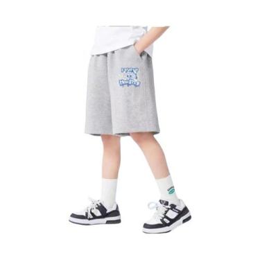 Imagem de Shorts De Algodão Para Meninos Com Estampa De Astronauta, 3-14 Anos, C