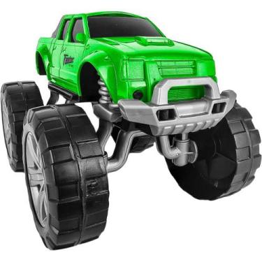 Imagem de Carrinho De Brinquedo Monster Truck Com Rodas Grande Usual Brinquedos 