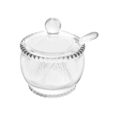 Imagem de Acucareiro De Cristal Com Colher Pearl 200ml - Rojemac Wolff