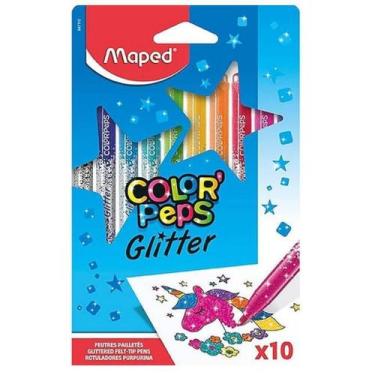 Imagem de Caneta Hidrografica Colors Peps Glitter - Maped