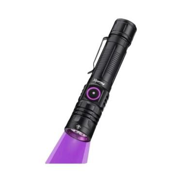 Imagem de Lanterna UV LED De Alta Potência 365nm 395nm Recarregável USB Luz Negr