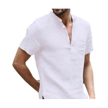 Imagem de Blusa masculina de linho - Mk
