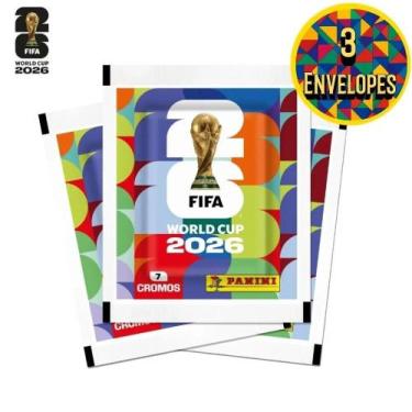 Imagem de Kit 21 Figurinhas Do Álbum Copa Do Mundo 2026- 3 Envelopes - Kit de Li