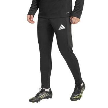 Imagem de Calça Adidas Entrada 26 TR Masculina - Conforto e Estilo, Preto, GG