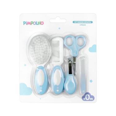 Imagem de Kit Cuidados com 5 peças Azul- Pimpolho