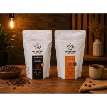 Imagem de Café Especial em Grãos - Kit DEGUSTAÇÃO - Sebastian Coffee - Sebastian