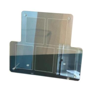 Imagem de Suporte De Exibição De Cartões Em Acrílico Transparente Com 1-12 Slots