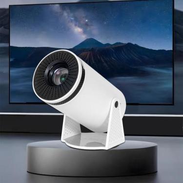 Imagem de Projetor 4K HD WiFi Bluetooth Até 150 Polegadas Bivolt Celular TV Box 