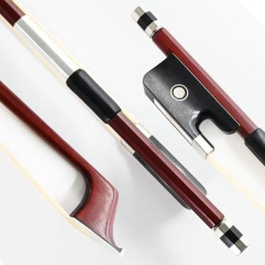 Imagem de Arco de Violoncelo VINGOBOW 4/4 72 cm Pau-brasil com Cabeça de Ébano