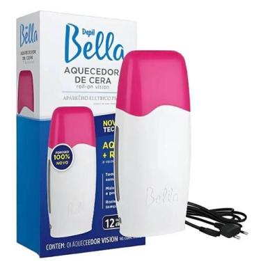 Imagem de Aparelho Aquecedor De Cera Rollon Depil Bella Bivolt Tampa Rosa - DBEL