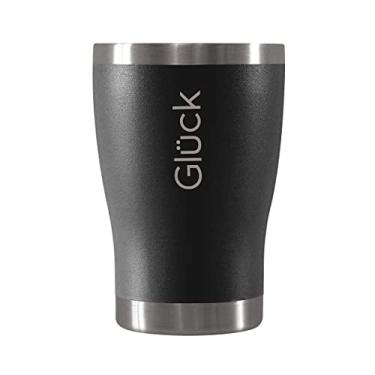 Imagem de Copo Térmico Glück ST Tulipinha 354ml Quente/Frio Black